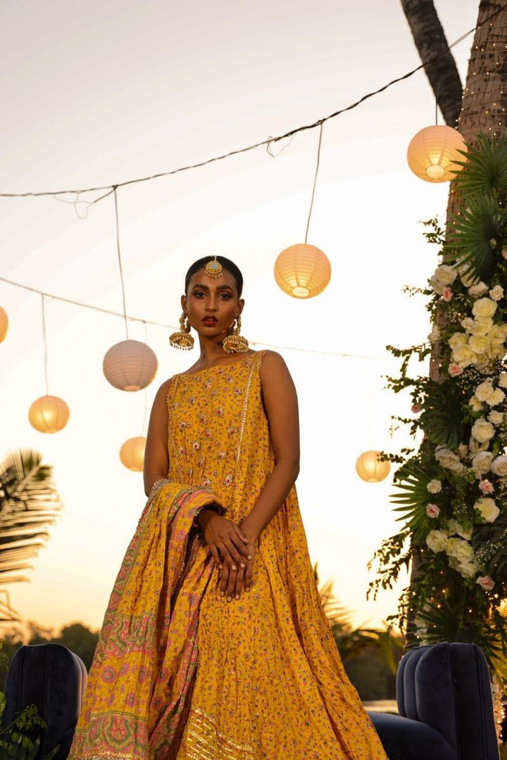 Pinktree - Saffron Garden - Yellow - 3 Piece - Studio by TCS