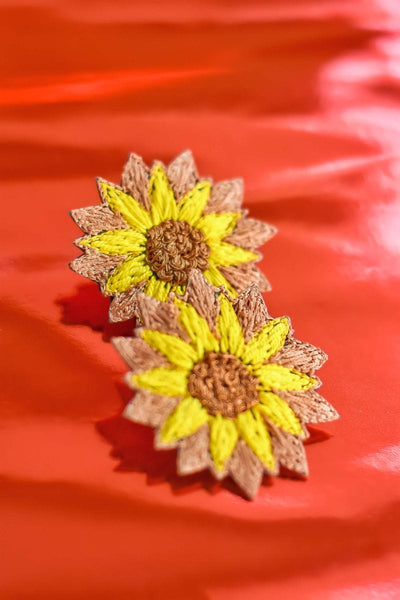 Chapter 13 - Yellow Sunflower Earrings - Studio by TCS