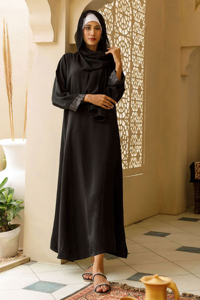 Hijabi - Black Jade Abaya - Studio by TCS