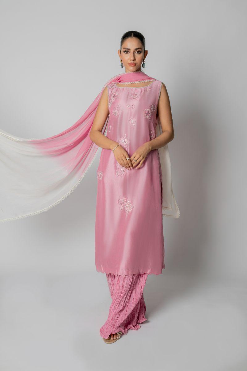 white christmas dresses Reine Sea Green Silk Dress – Elegant Formal Outfit for Gatherings – Shireen  Lakdawala main image 0