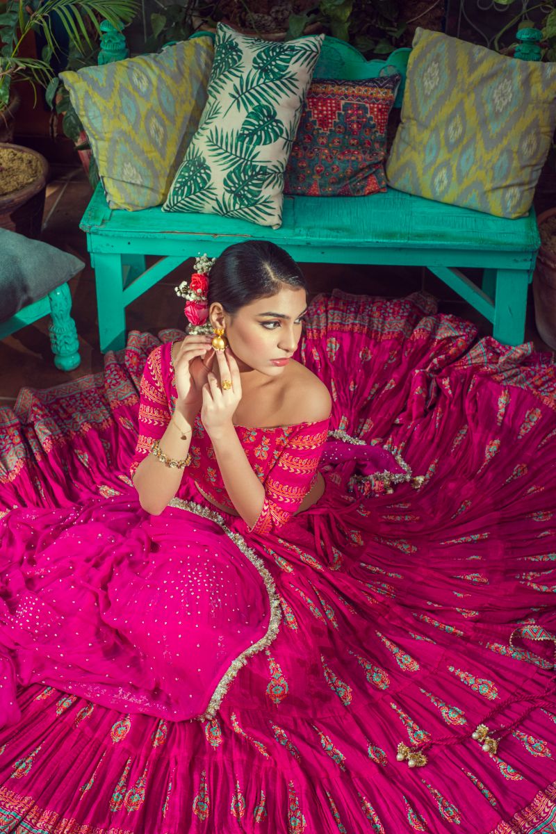 Yasmin Zaman - Haya - Hot Pink - 3 Piece