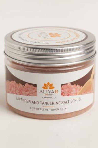 Aliya B - Lavender and Tangerine Salt Scrub - Studio by TCS