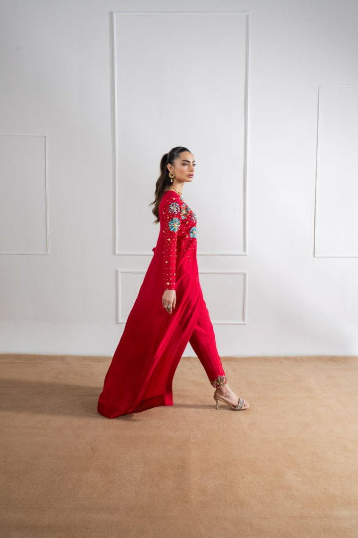 Maria Osama Khan - Nova - Fushcia Pink - Grip & Korean - 2 Piece