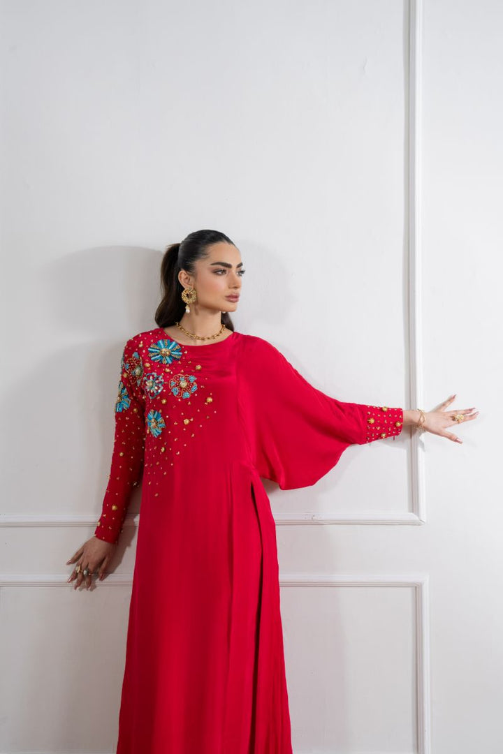 Maria Osama Khan - Nova - Fushcia Pink - Grip & Korean - 2 Piece