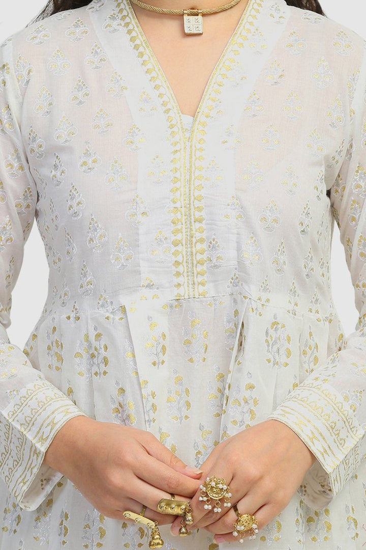 Generation - White Guzel Dress - 1 PC