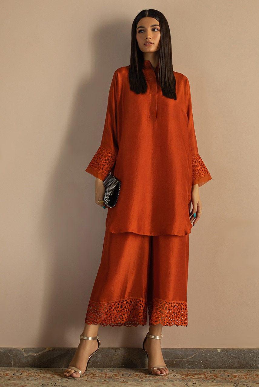 Deepak Perwani - Caressa - Burnt Orange - Kut248 - Studio by TCS