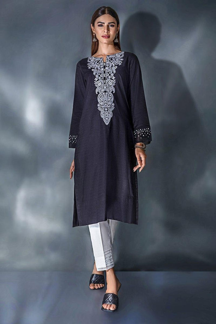 Malook - Lesoir - Black - Embroidered - 1 Piece - Studio by TCS