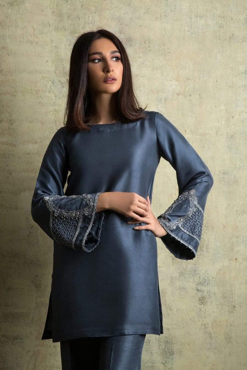 Yasmin Zaman E75 Raw Silk 3 Piece Studio by TCS