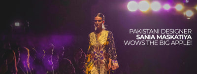 Pakistani designer Sania Maskatiya wows the Big Apple!