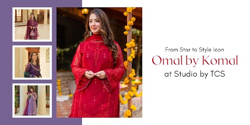 Omal by Komal Aziz Khan | Pakistani Designer Wear at Studio by TCS