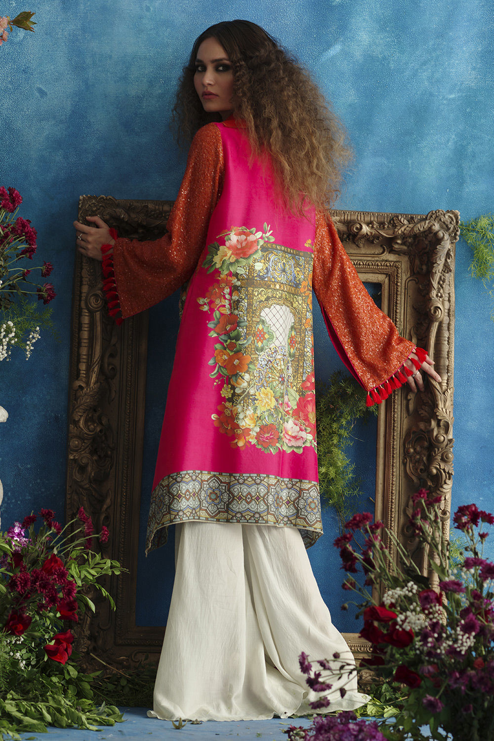 Shamaeel - F-9A - Crepe/Cotton Silk