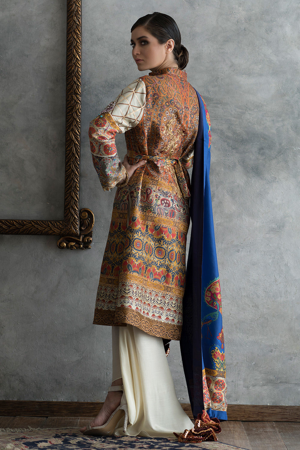 Shamaeel - KASHMIRI-A - Raw Silk/Cotton Silk