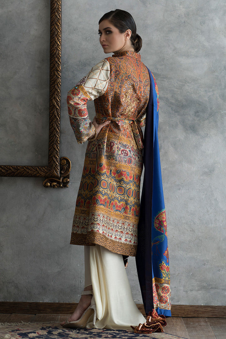 Shamaeel - KASHMIRI-A - Raw Silk/Cotton Silk