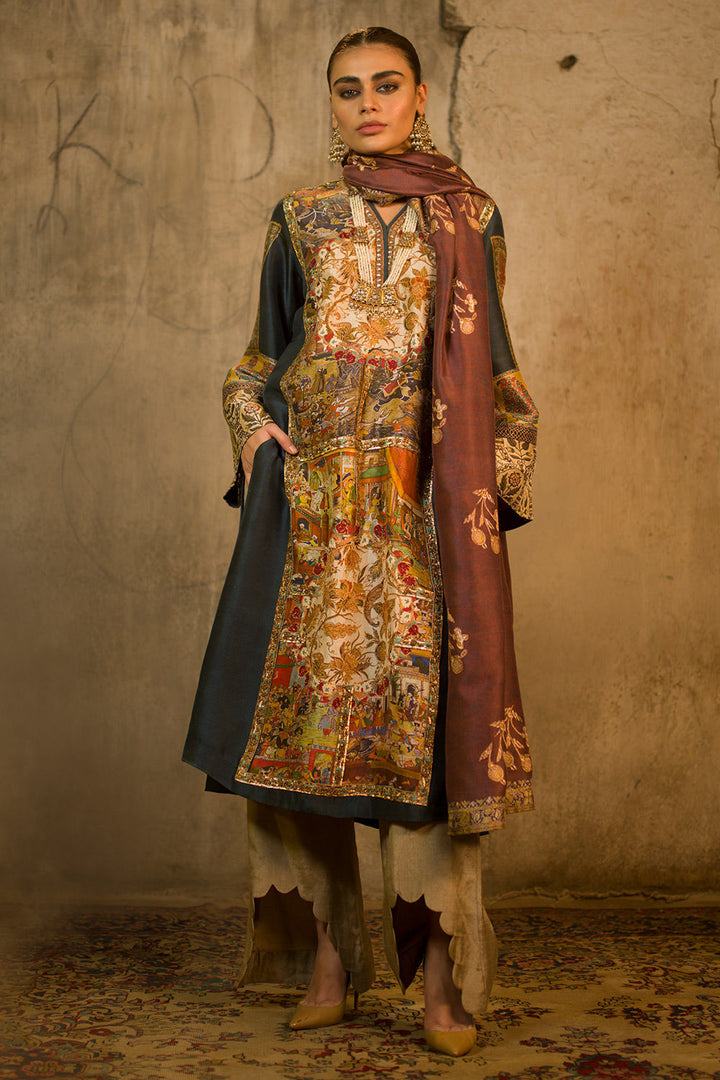 Shamaeel - M4 - Raw Silk/Cotton Silk