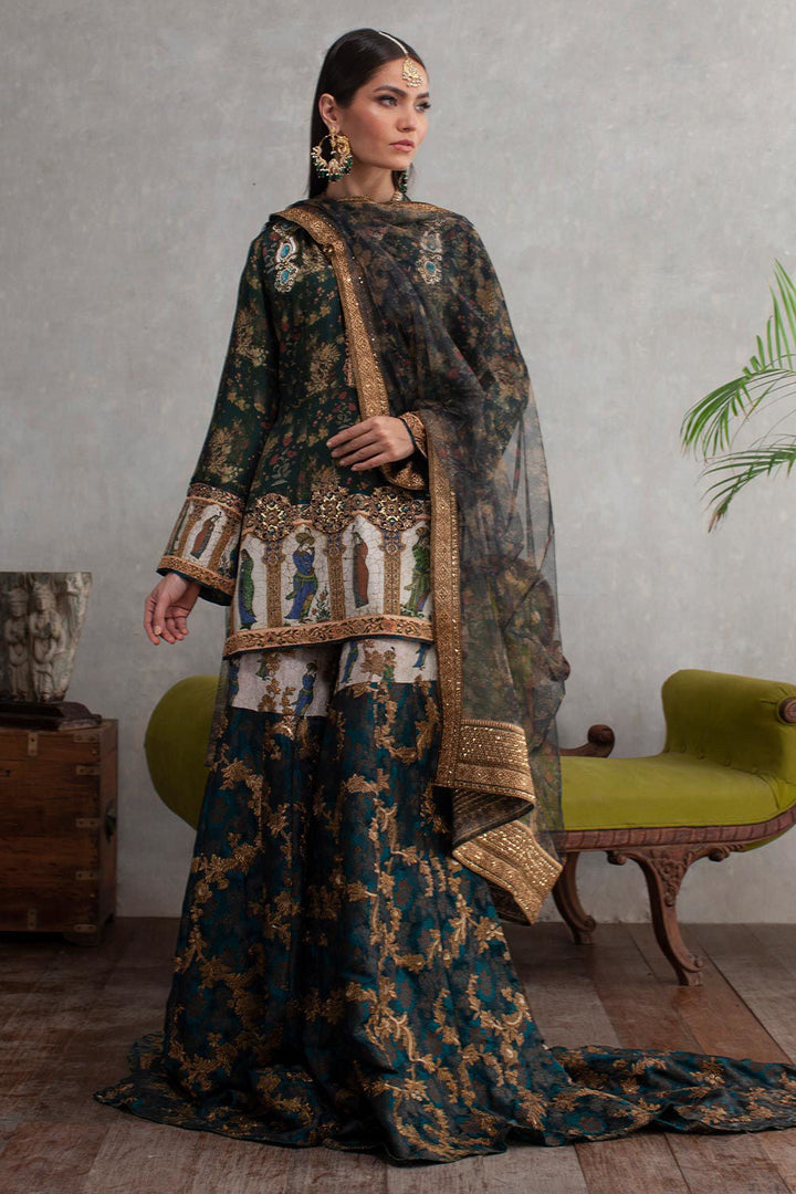 Shamaeel - SAFAVID10 - Raw Silk & Brocade