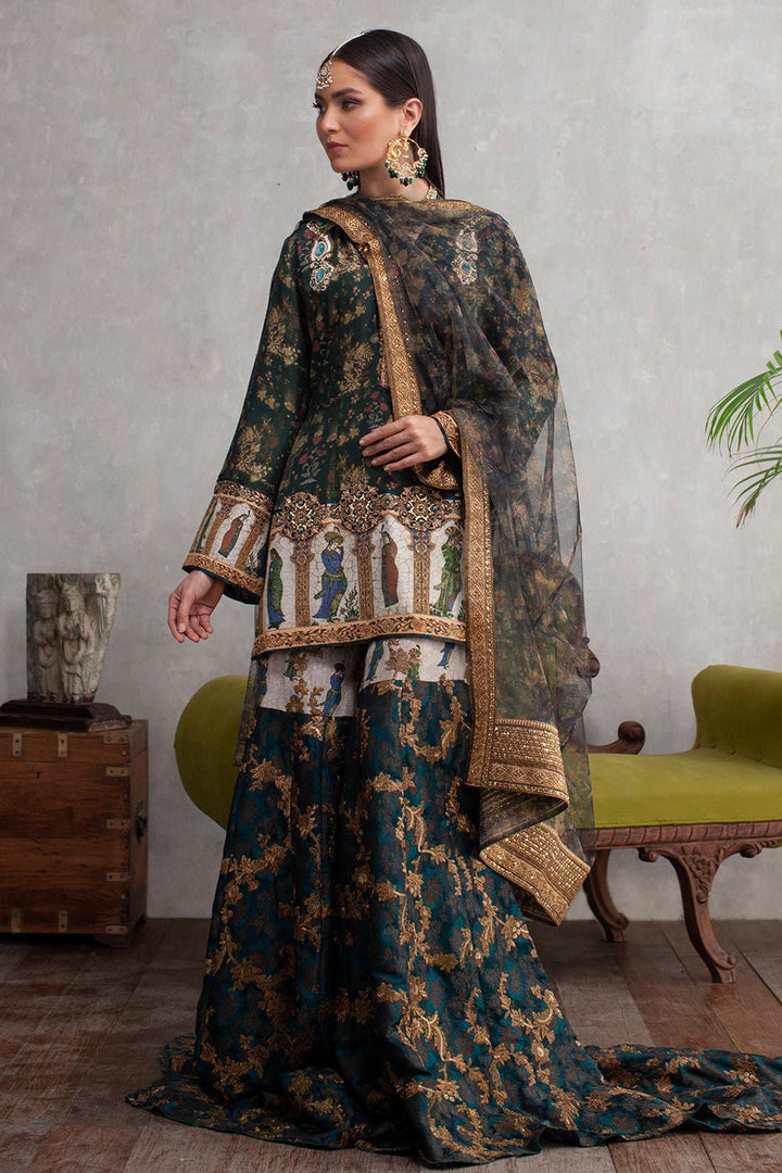 Shamaeel - SAFAVID10 - Raw Silk & Brocade