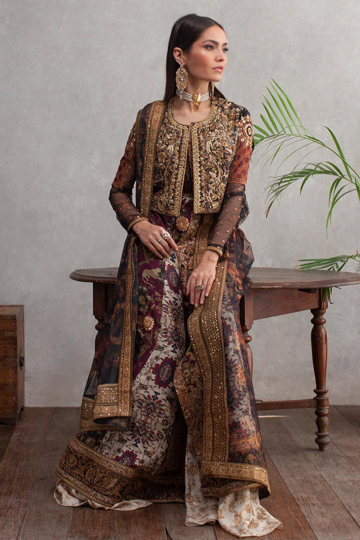 Shamaeel - SAFAVID2 - Raw Silk & Soft Net/Raw Silk