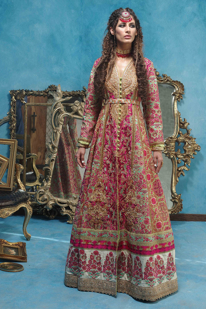 Shamaeel - Kashmiri Coat - Pure Raw Silk