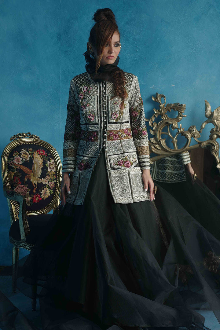 Shamaeel - Black Katyour - Pure Raw Silk