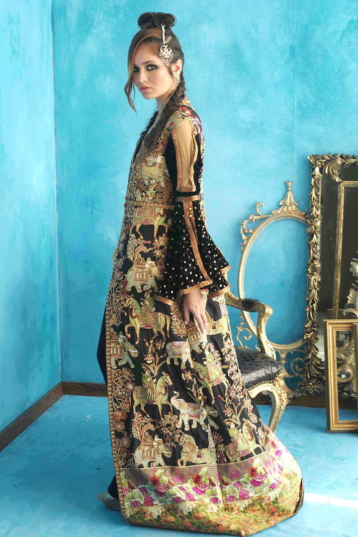 Shamaeel - Landscape - Pure Raw Silk & Palachi/Embroidered Silk