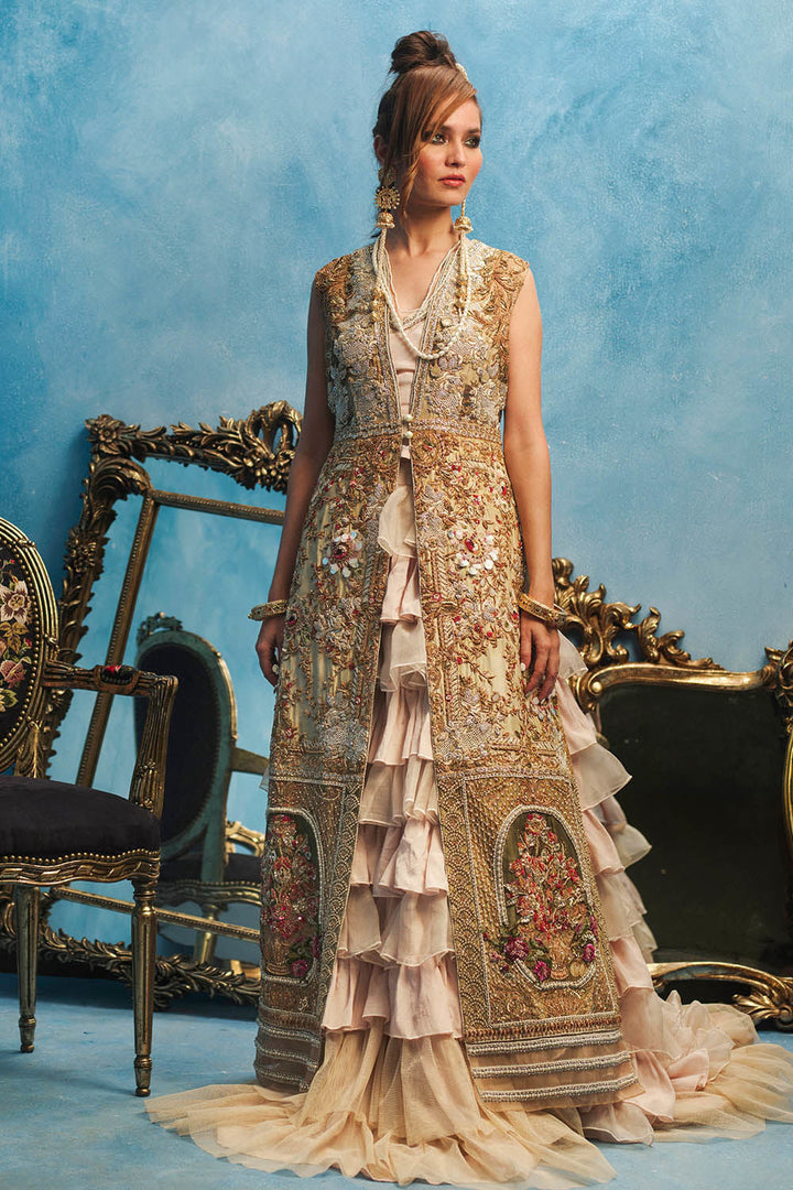 Shamaeel - Ivory Tudour - Pure Raw Silk/Viscose Silk