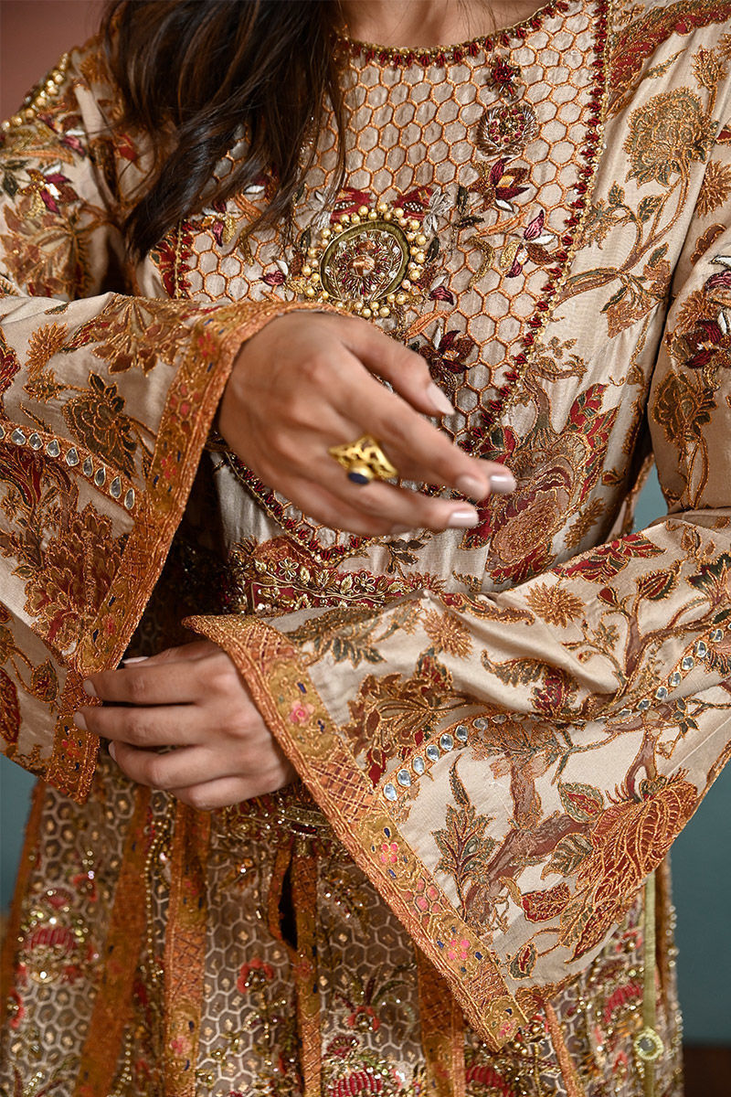 Shamaeel - TS-3 - Raw Silk & Organza