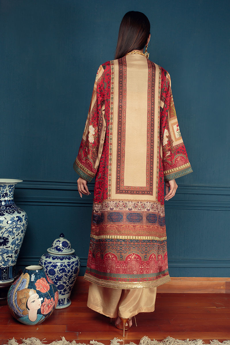 Shamaeel - Pinch Red - Viscose Silk