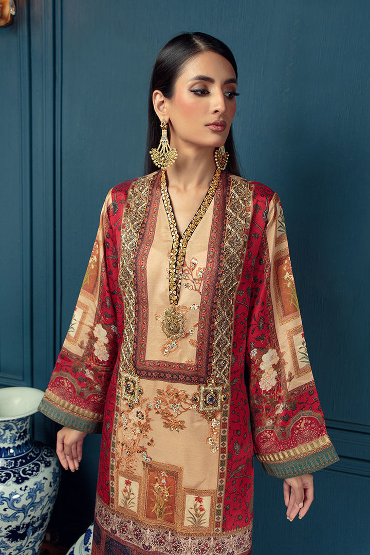 Shamaeel - Pinch Red - Viscose Silk