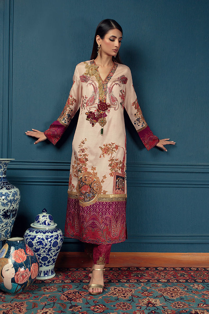 Shamaeel - Dove - Viscose Silk