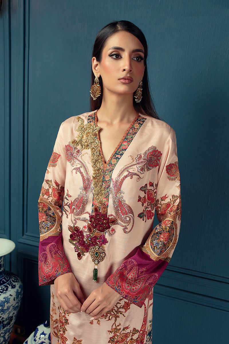 Shamaeel - Dove - Viscose Silk