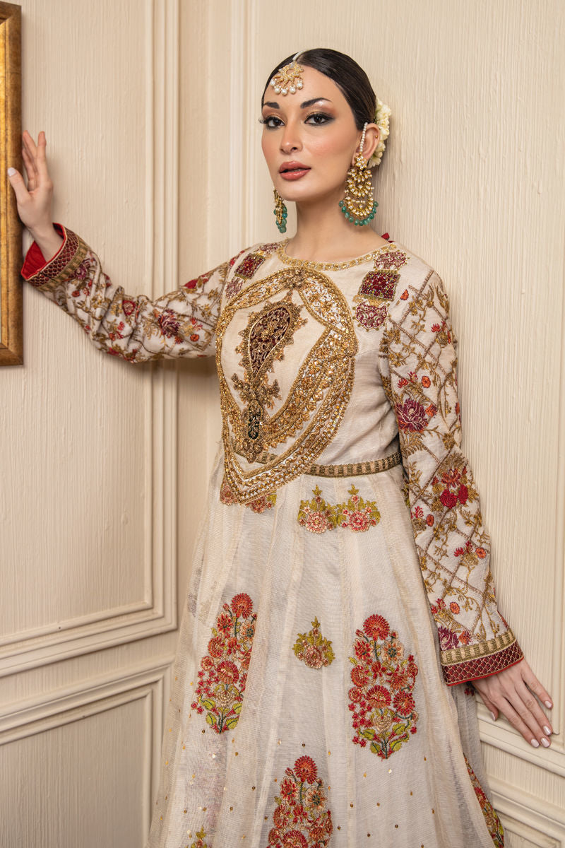 Shamaeel - White Lavish - Khaadi Net