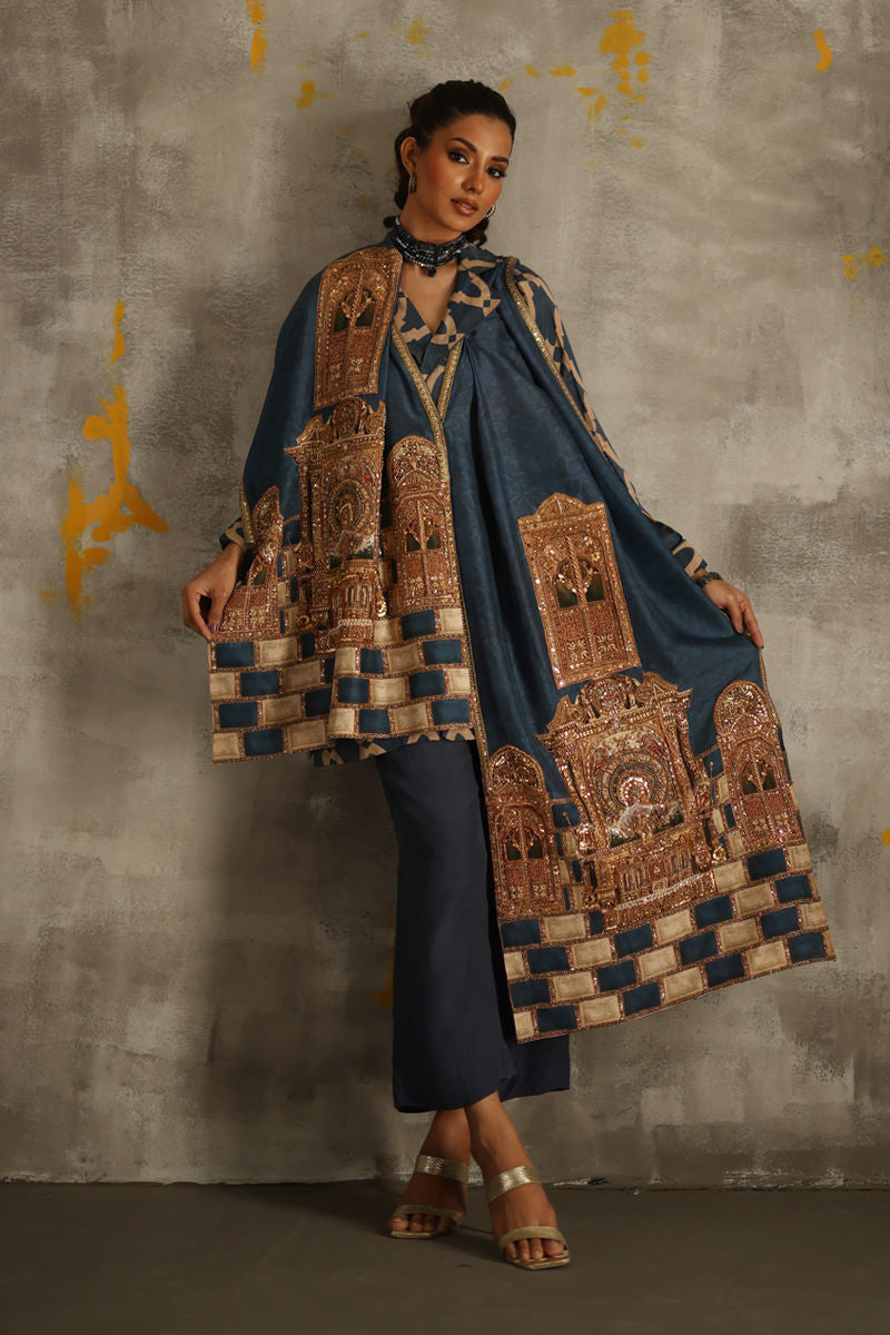 Shamaeel - Azure-1 - Viscose Silk