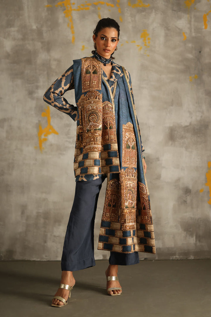 Shamaeel - Azure-1 - Viscose Silk