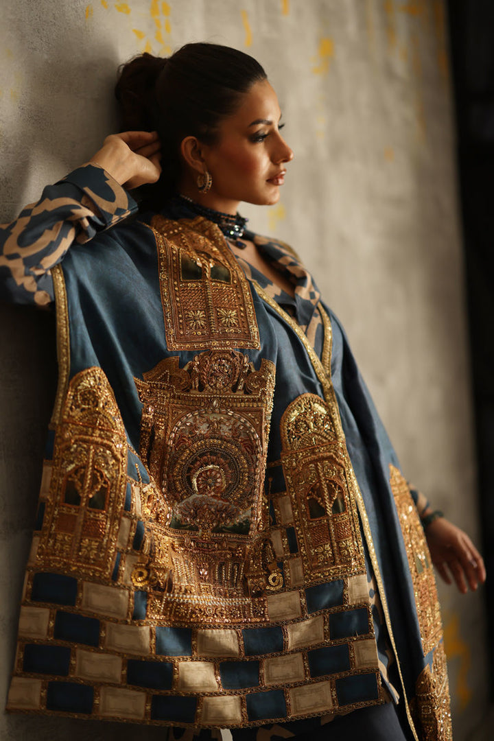 Shamaeel - Azure-1 - Viscose Silk