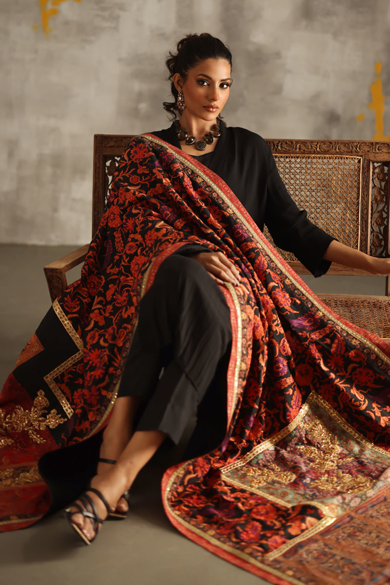 Shamaeel - Crimson-1 - Raw Silk