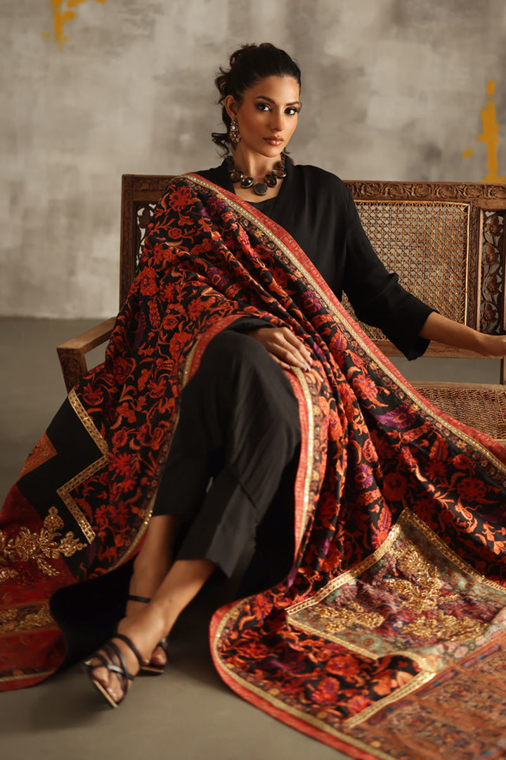 Shamaeel - Crimson-1 - Raw Silk