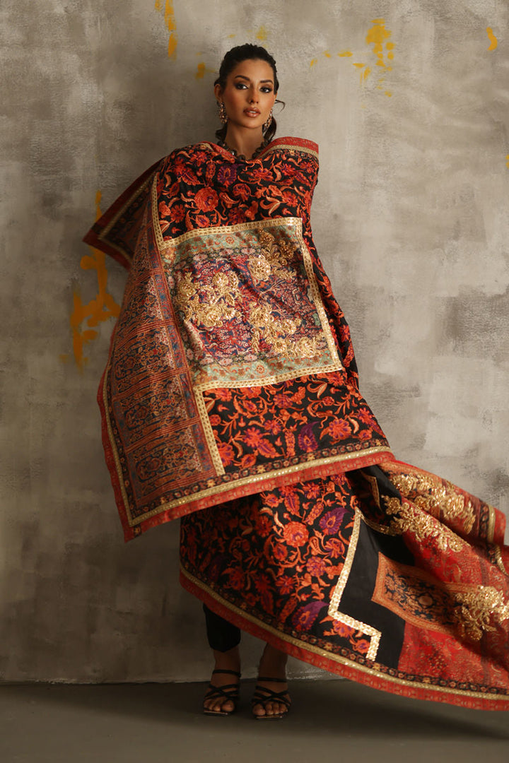 Shamaeel - Crimson-1 - Raw Silk
