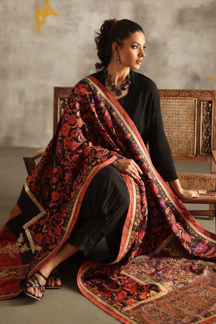 Shamaeel - Crimson-1 - Raw Silk