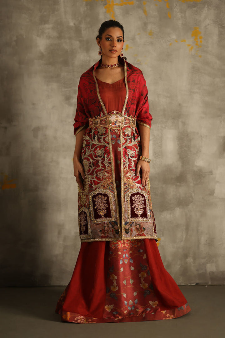 Shamaeel - Crimson-2 - Raw Silk