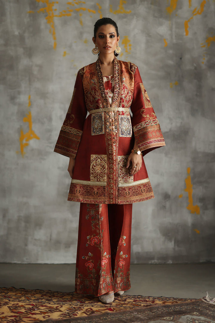 Shamaeel - Crimson-5 - Sheesha Silk