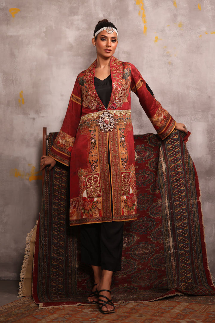 Shamaeel - Crimson-6 - Sheesha Silk