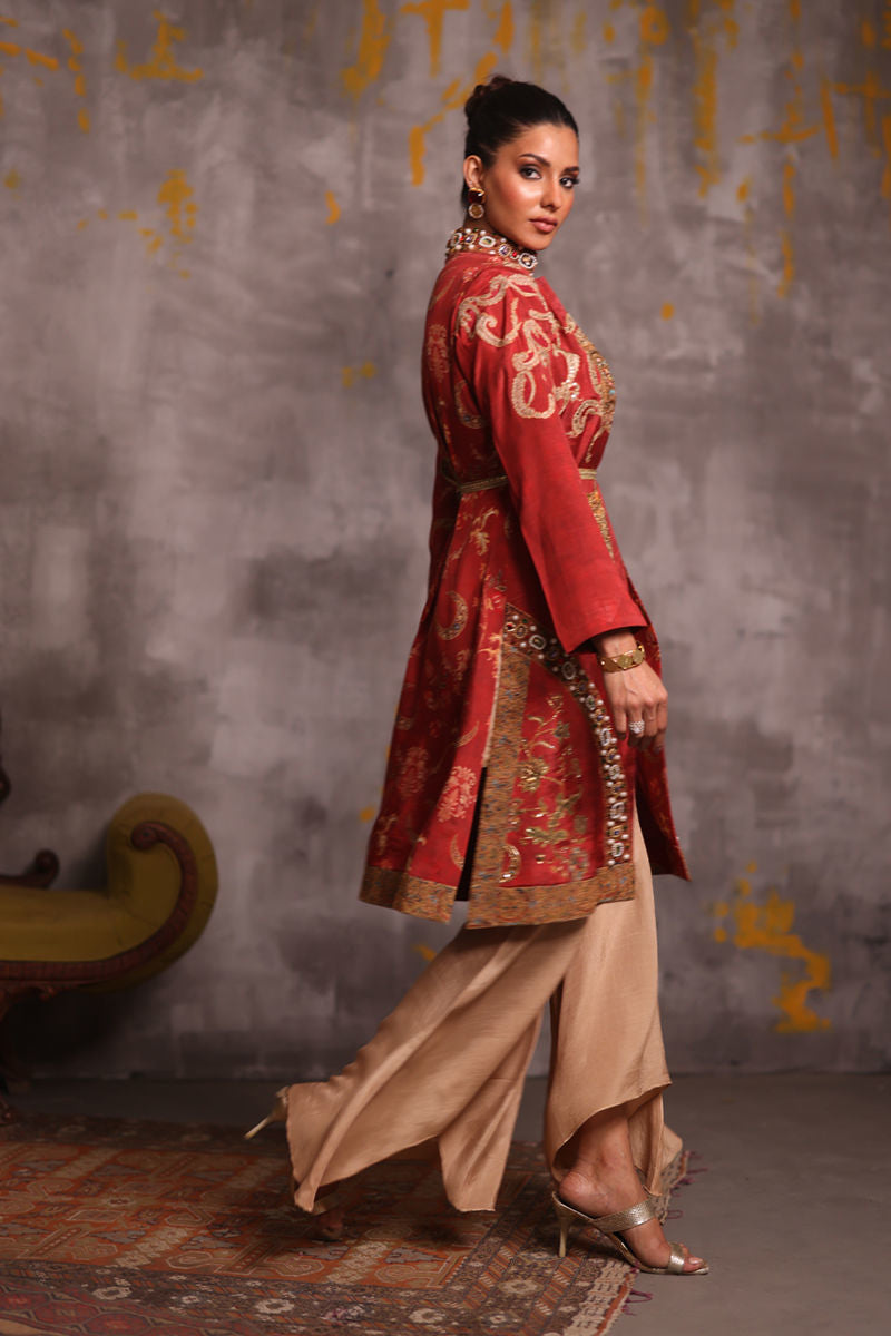 Shamaeel - Crimson-8 - Sheesha Silk