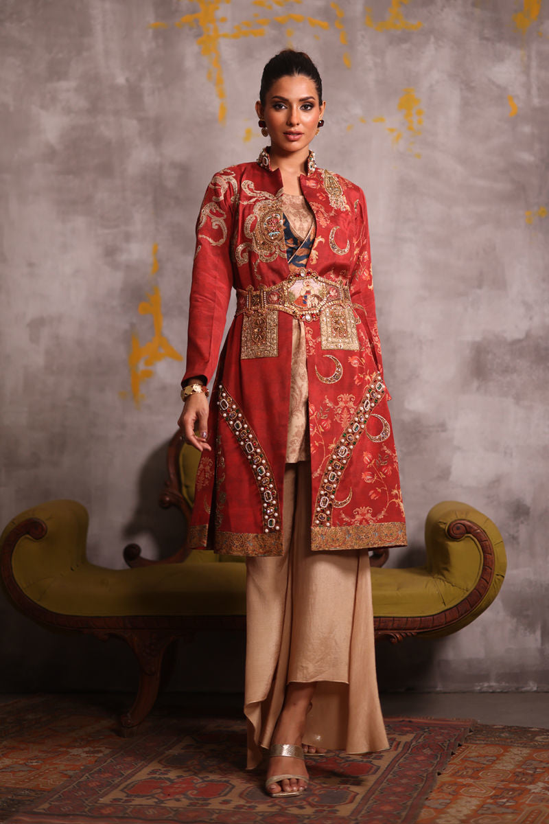 Shamaeel - Crimson-8 - Sheesha Silk