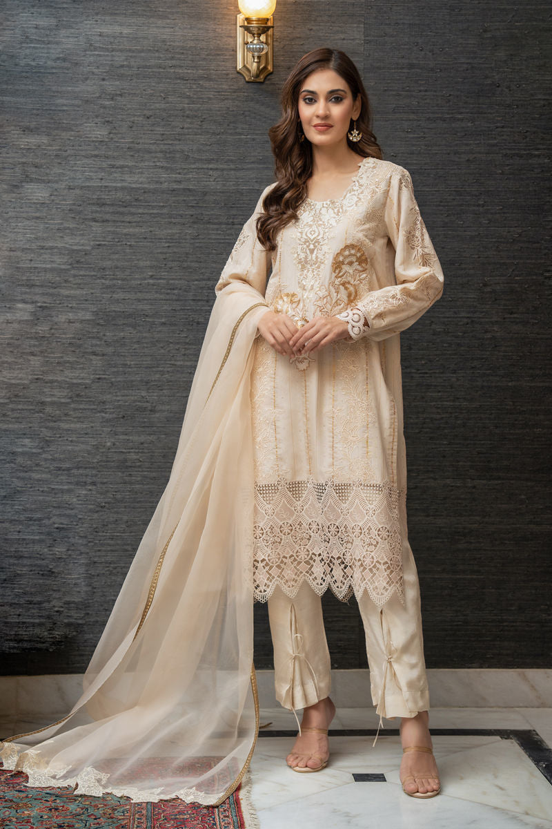 Shamaeel - TL-02 - Khaadi Silk/Cotton Silk