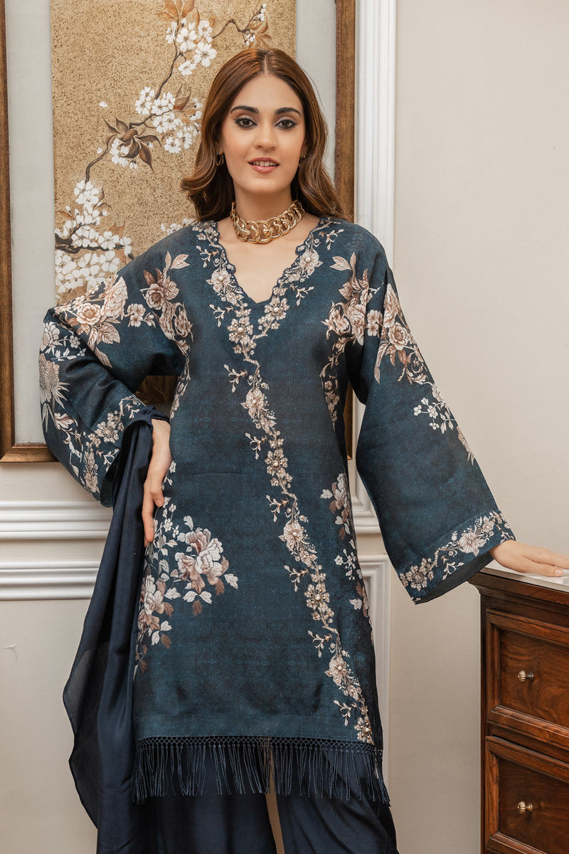 Shamaeel - TL-04 - Khaadi Silk/Cotton Silk