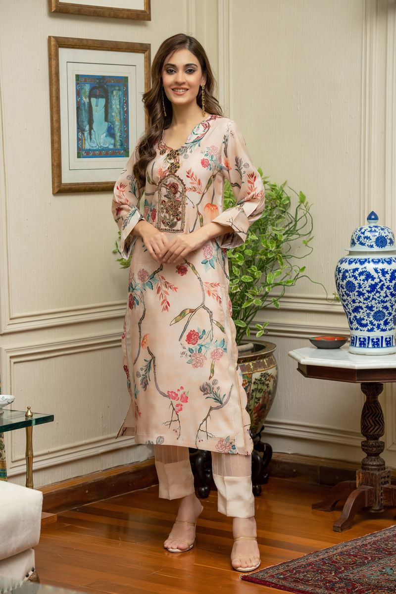 Shamaeel - TL-05 - Khaadi Silk/Cotton Silk