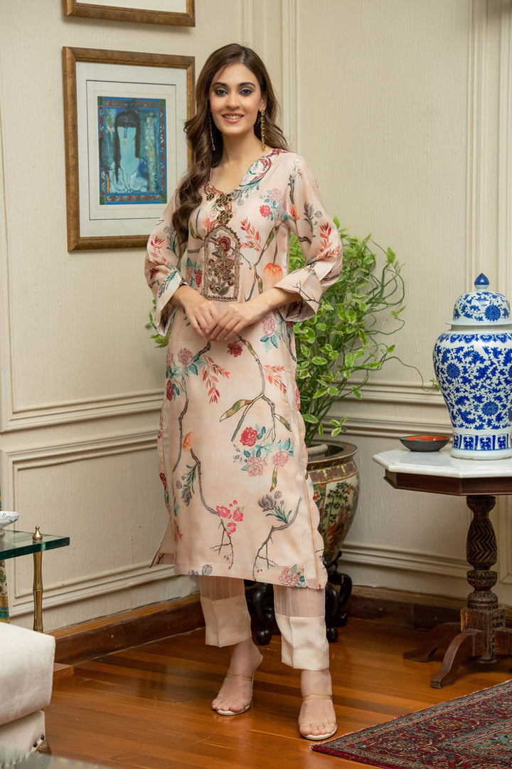 Shamaeel - TL-05 - Khaadi Silk/Cotton Silk