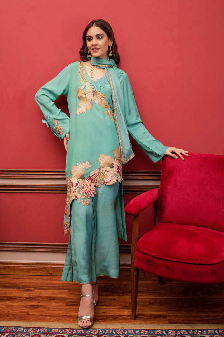 Shamaeel - TL-06 - Khaadi Silk/Cotton Silk