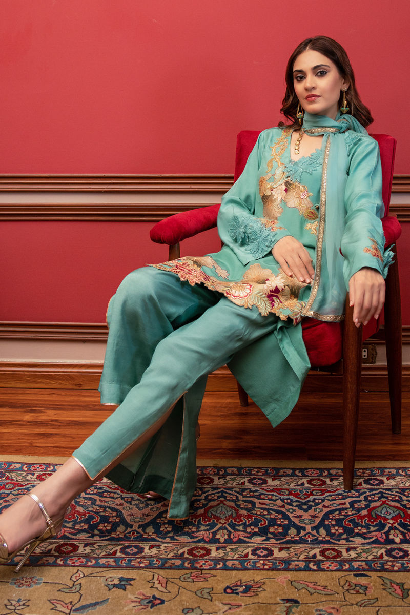 Shamaeel - TL-06 - Khaadi Silk/Cotton Silk