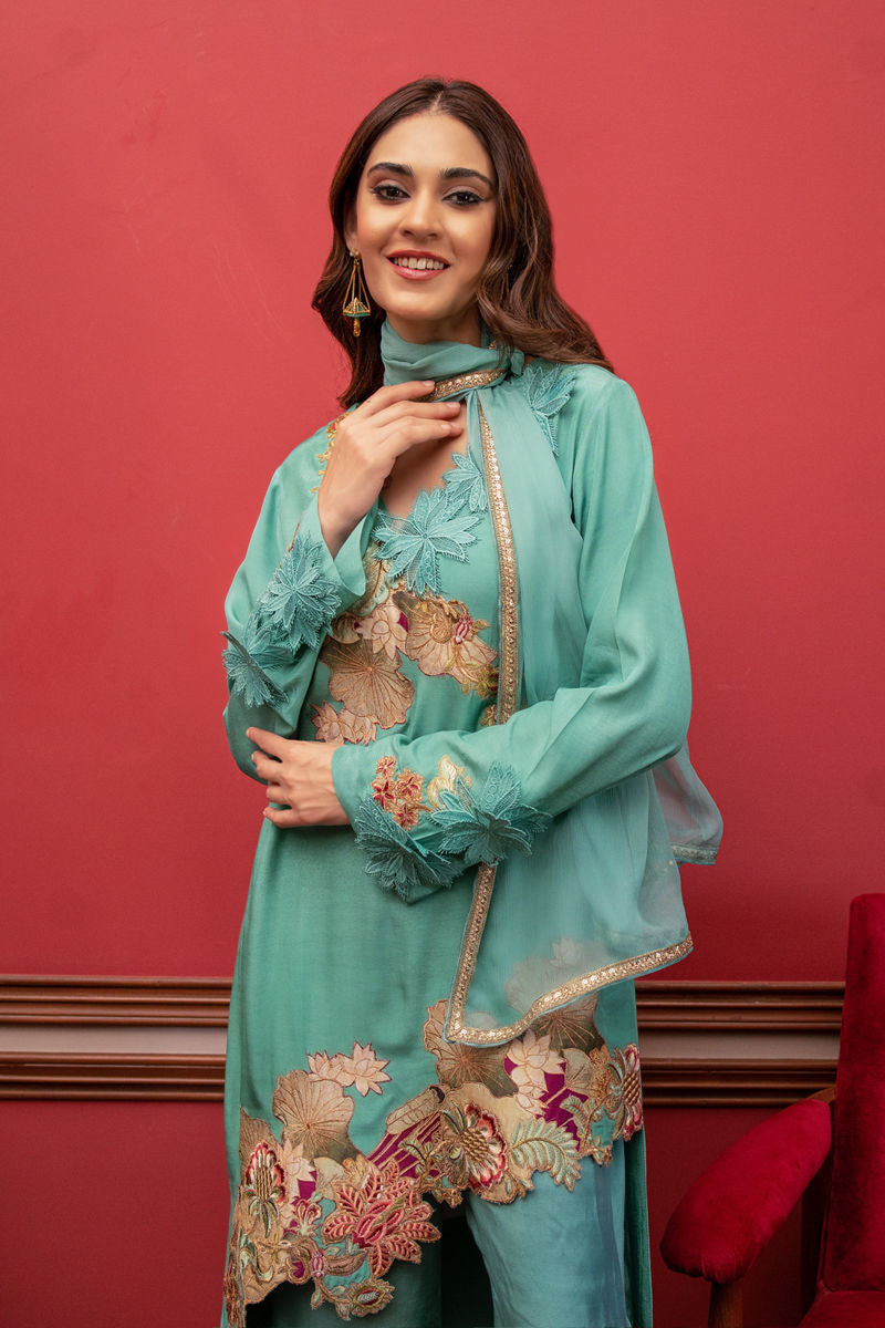 Shamaeel - TL-06 - Khaadi Silk/Cotton Silk